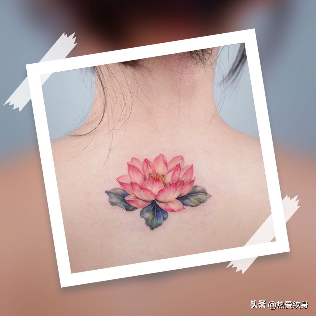 纹身就像你心中的一朵花,纹身像种在你内心深处的一朵花