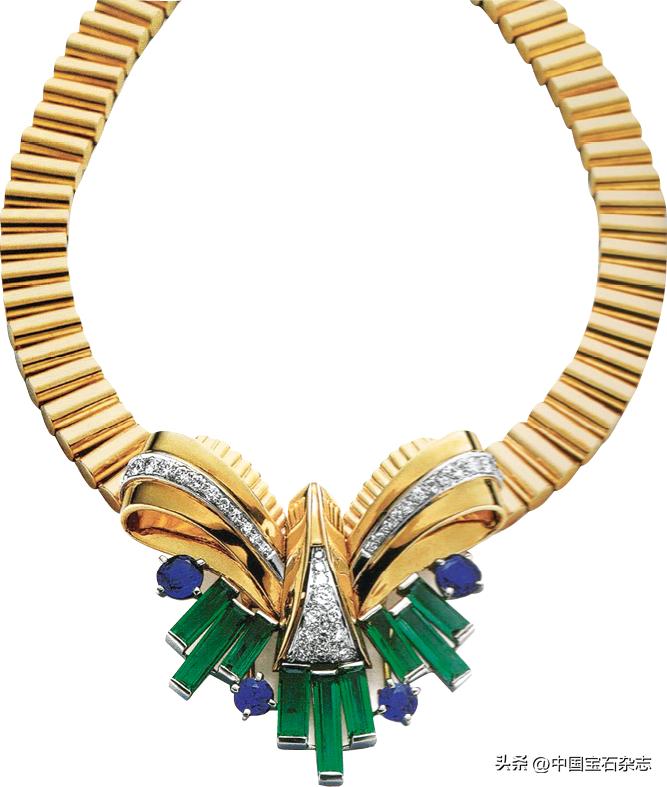 国外新艺术时期的珠宝首饰,西方首饰华丽风格