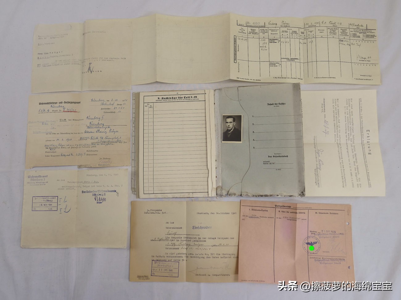 二战时德国军人的肩章,二战德国兵种领章