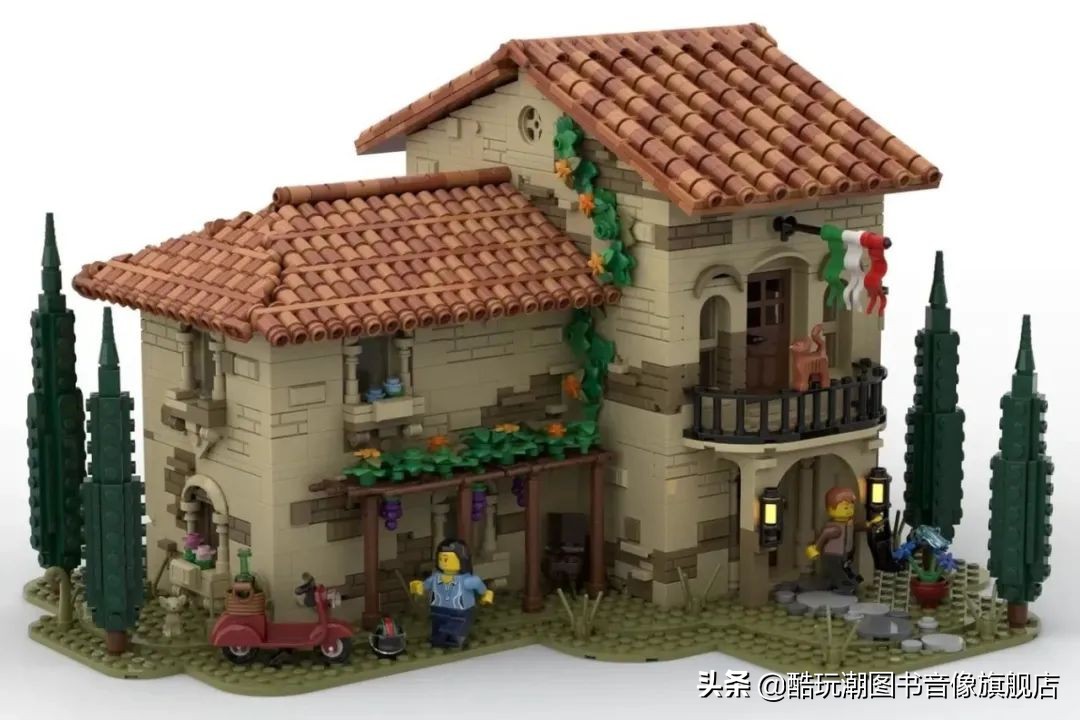 意大利建筑乐高,乐高ideas别墅