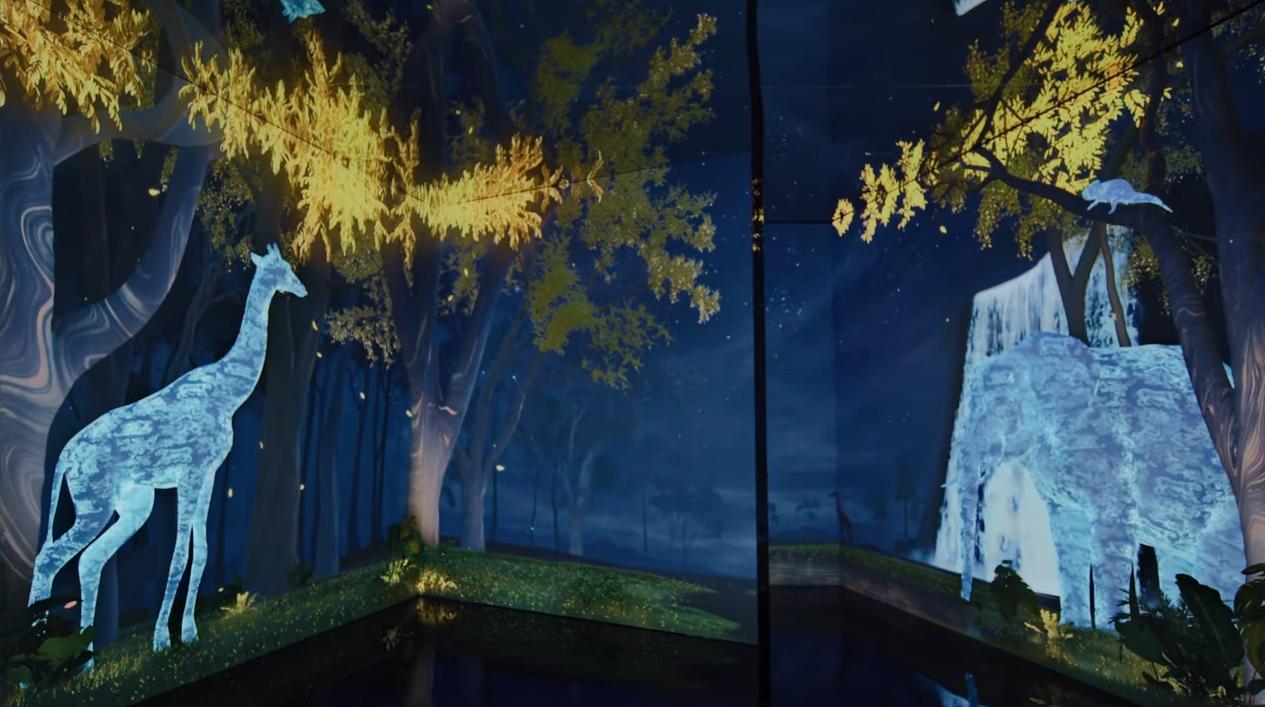 如何处理可以有更好墙面互动投影效果？