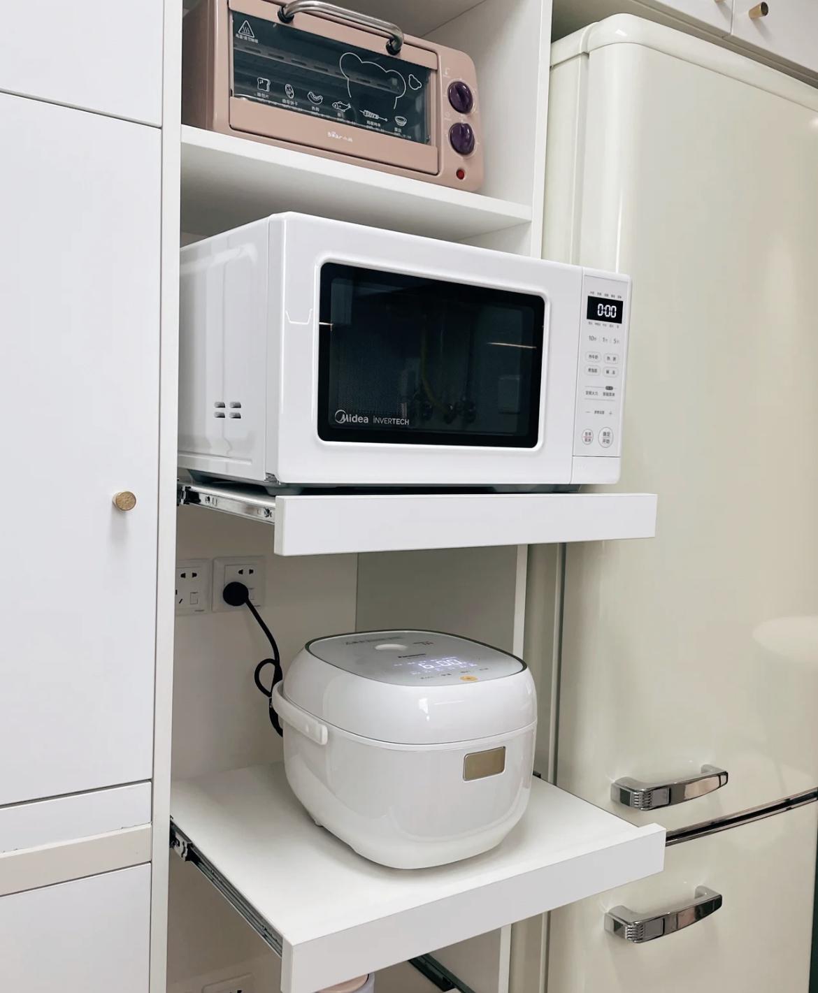 小户型收纳小家电,家里小家电收纳设计