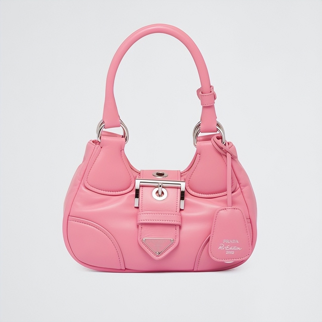prada三合一牛皮版粉色,prada2023春夏新款图片