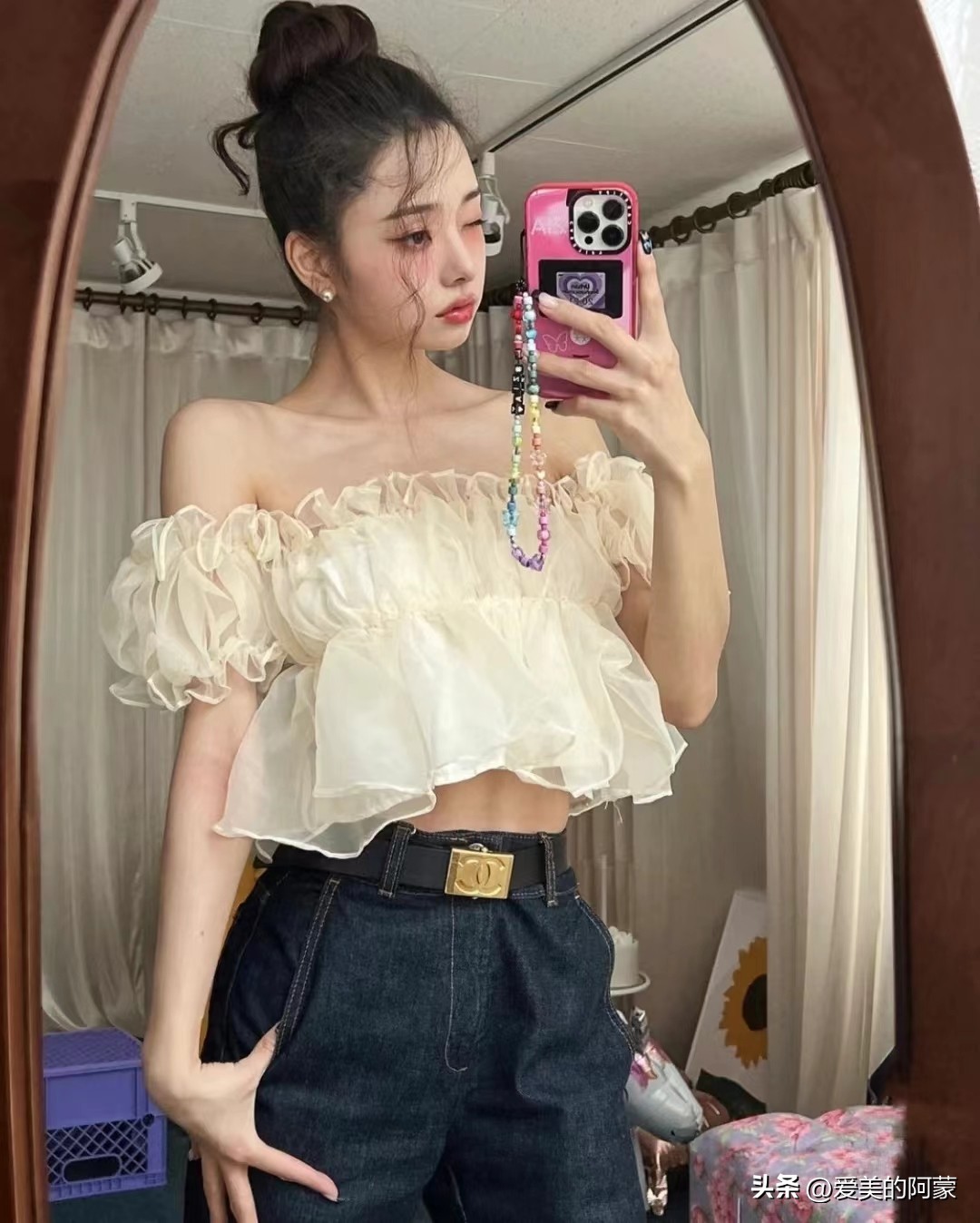 拽姐宋智雅穿搭,韩国穿搭博主宋智雅