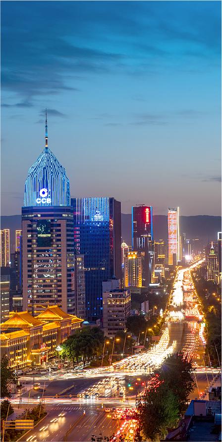 新春新气象壁纸,迎泽大街壁纸