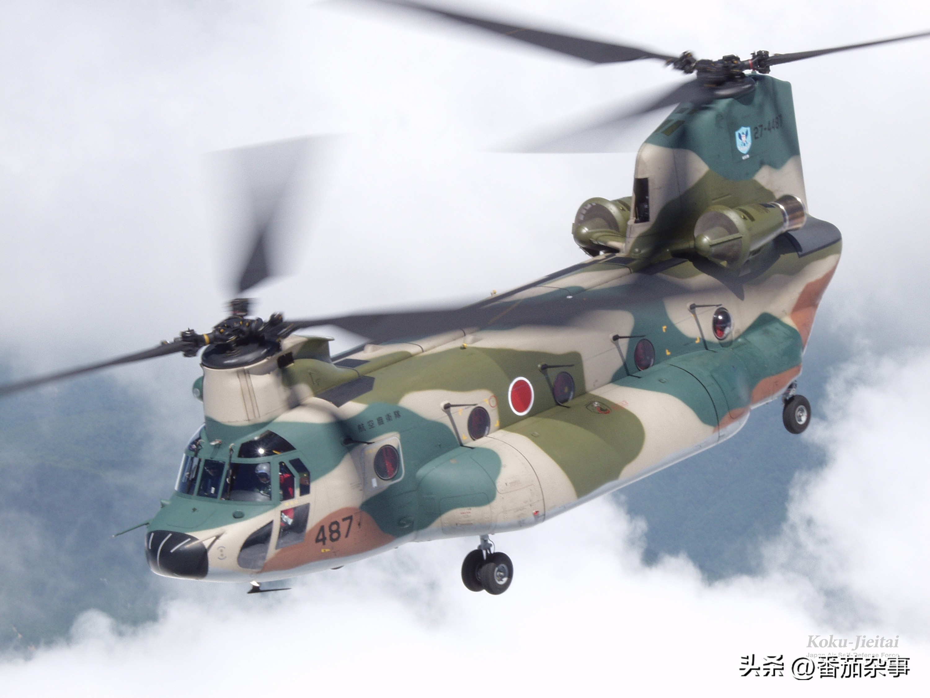 自卫队mh53直升机,日本陆上自卫队ch-47直升机