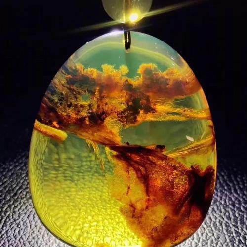 琥珀的鉴定书有假吗,琥珀留光鉴定