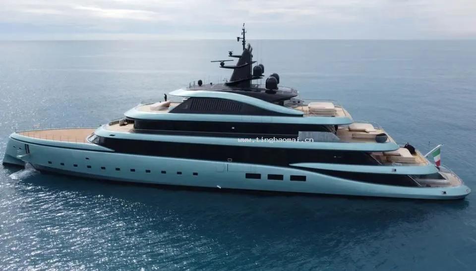 意大利海洋集团旗下Admiral游艇成功交付75米旗舰Kenshō超级游艇