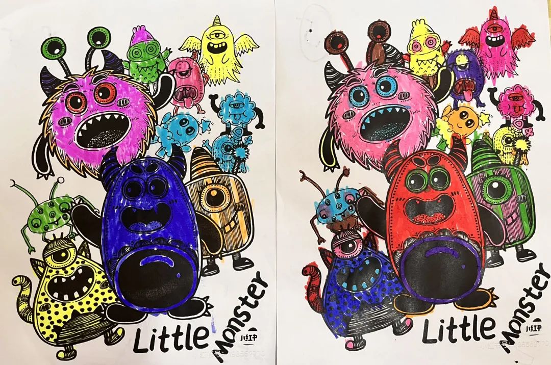 济南市美里湖中心幼儿园怎么样,幼儿园印象济南春天绘画