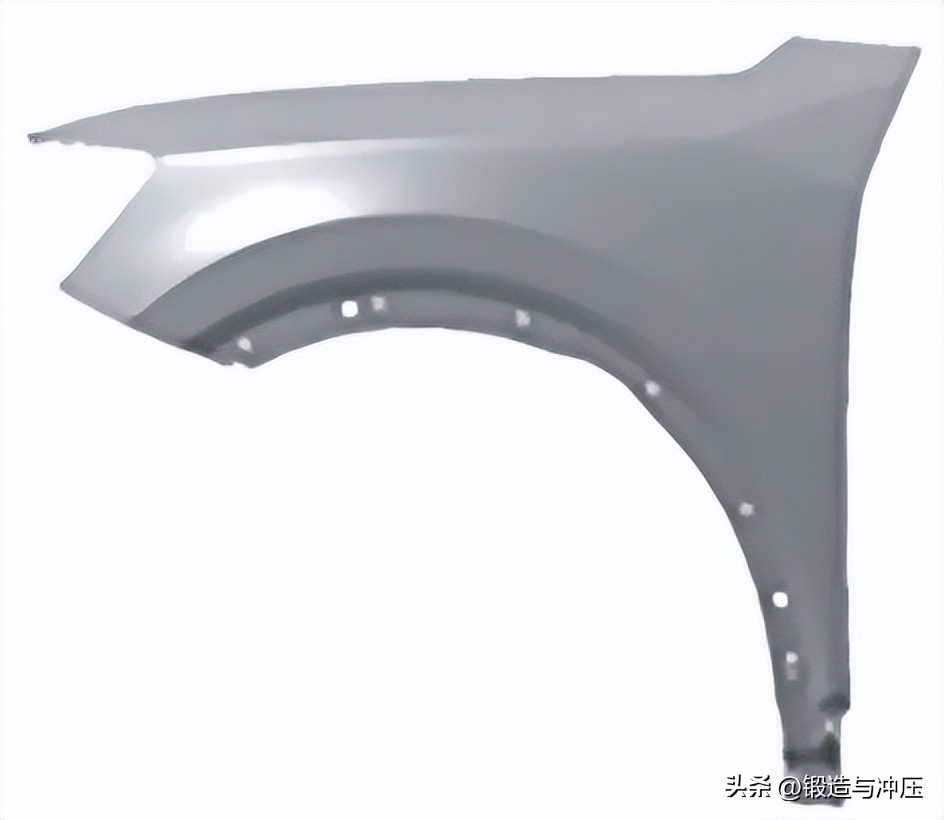 前翼子板尖角怎么包,翼子板尖角凹陷修复