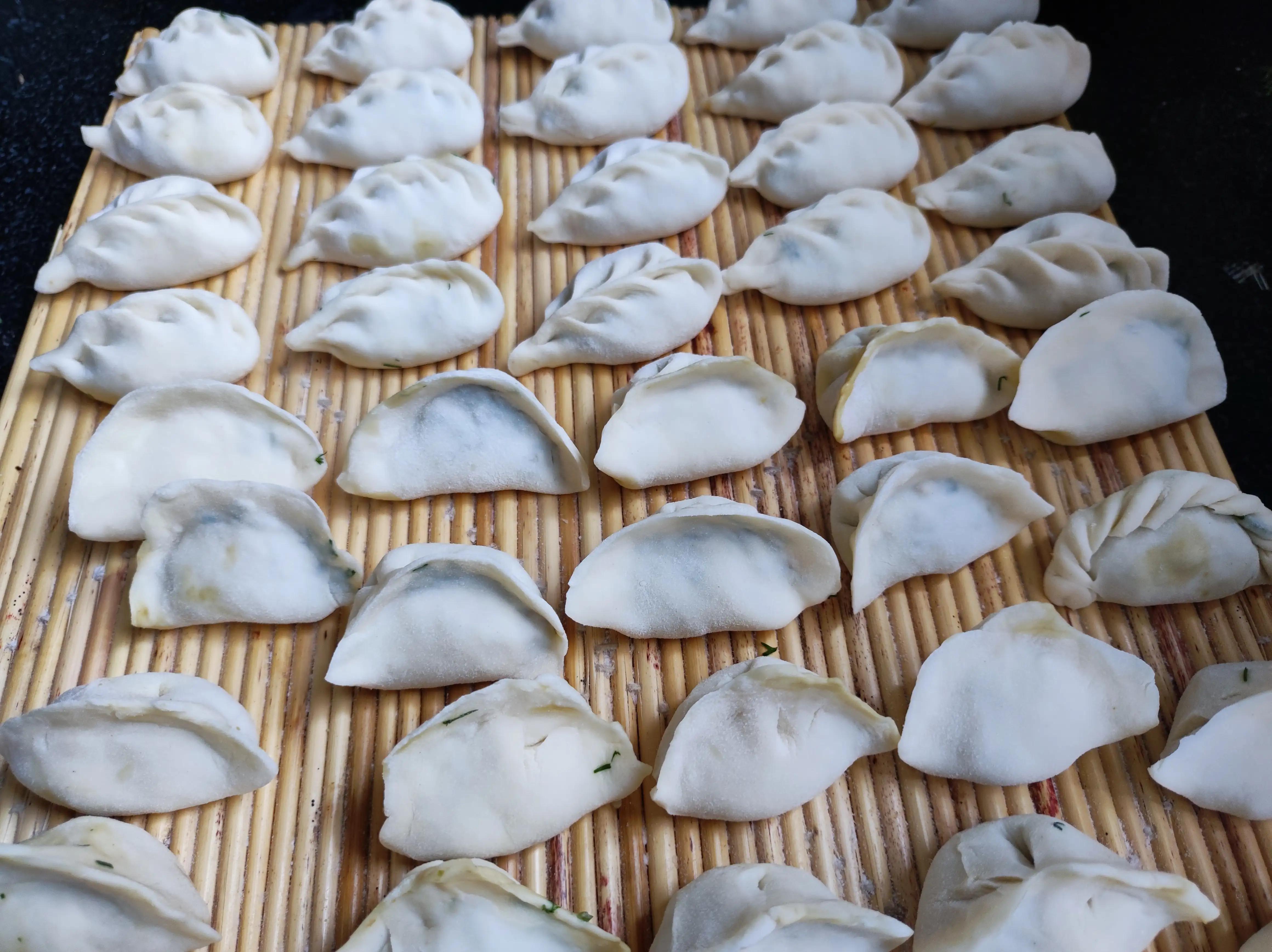 茴香素馅儿饺子,茴香馅儿的素饺子怎么包