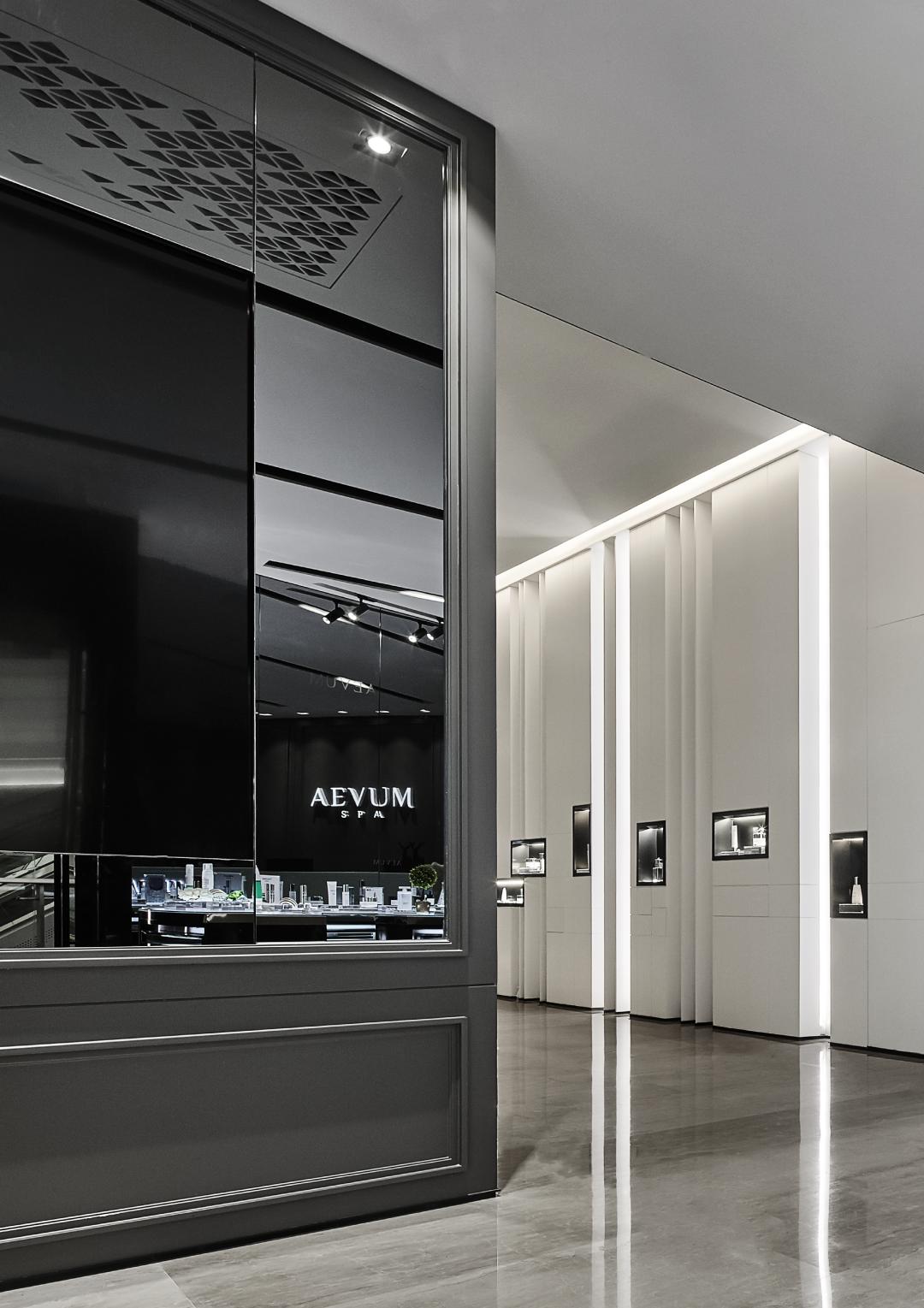 MOSOM墨森设计｜AEVUM奥斯芬KKONE店：呈演优雅风尚