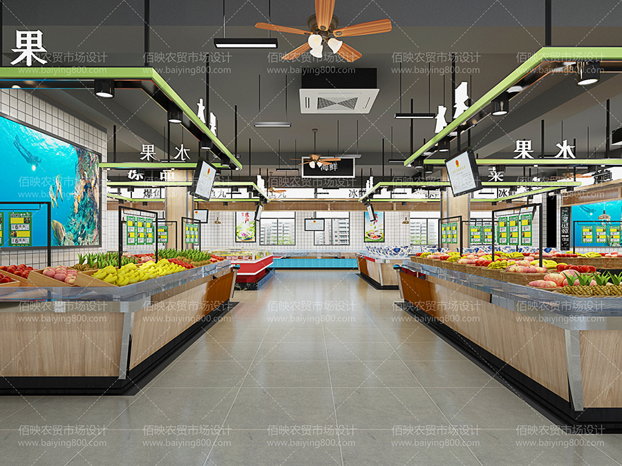 新型农贸市场摊位设计,农贸市场摊位设计规划方案