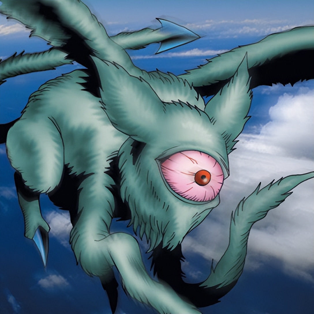 游戏王画风的卡片,游戏王帅气怪兽头像