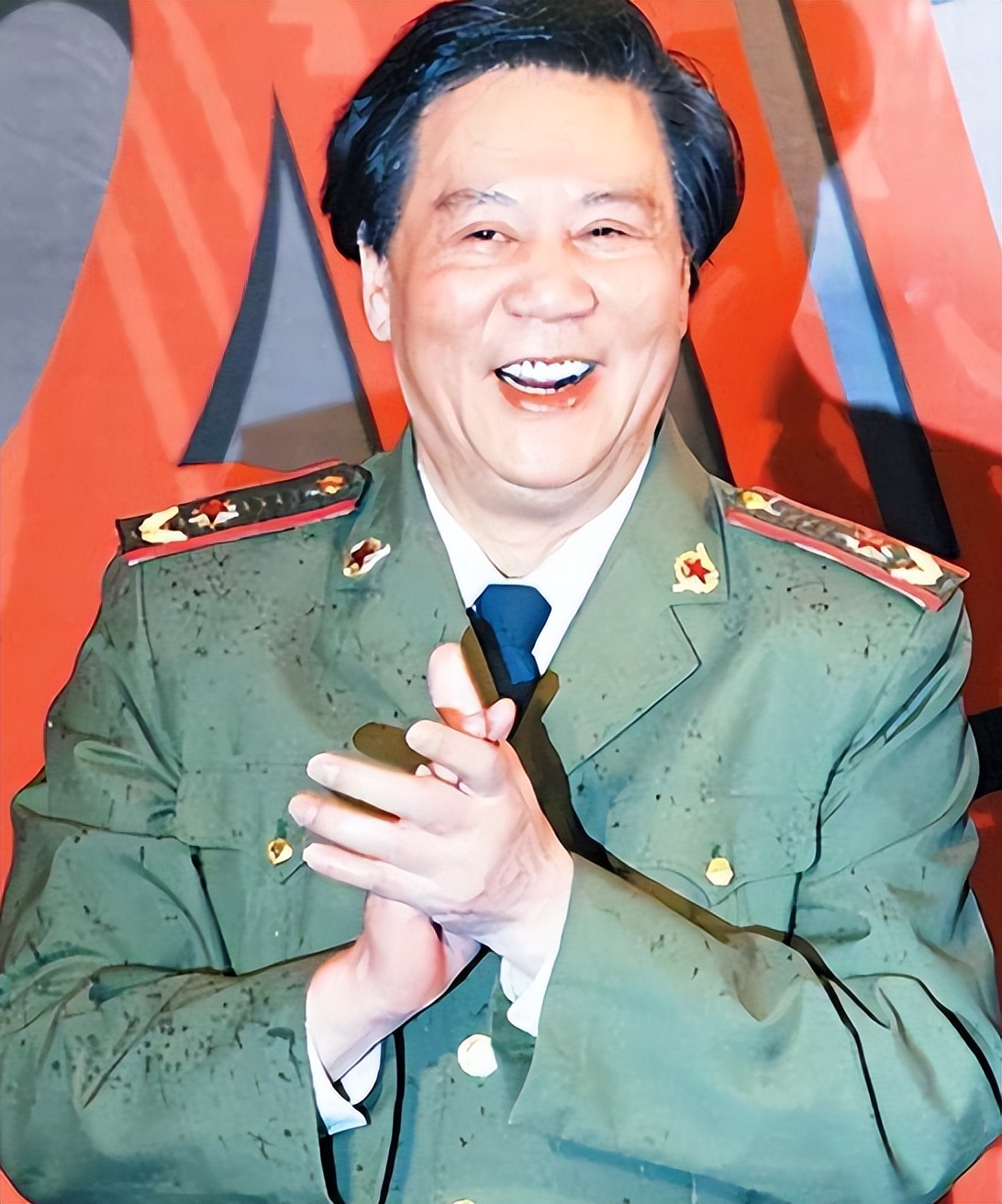 83年古月结束表演，*尚昆杨**亲自接见：我不懂表演，但提两条建议