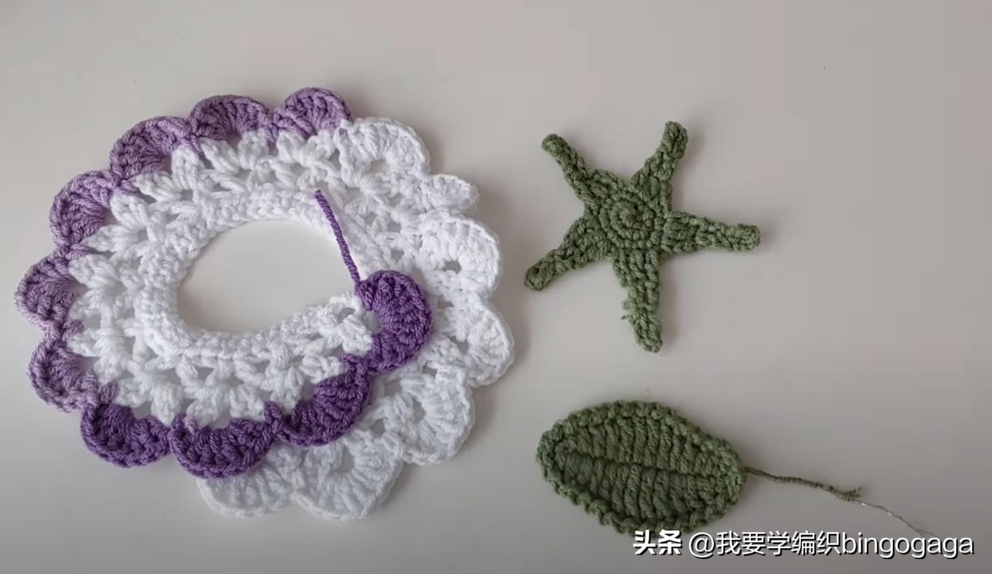 钩玫瑰花编织方法视频,编织之家钩编玫瑰花视频教程