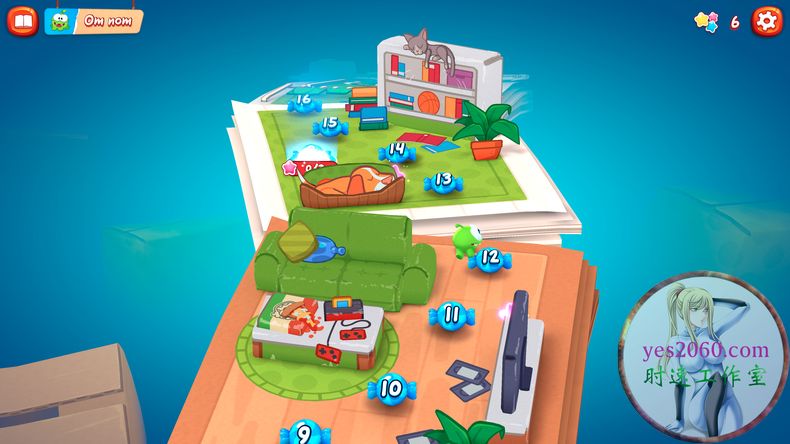 割绳子老版,割绳子高清版游戏