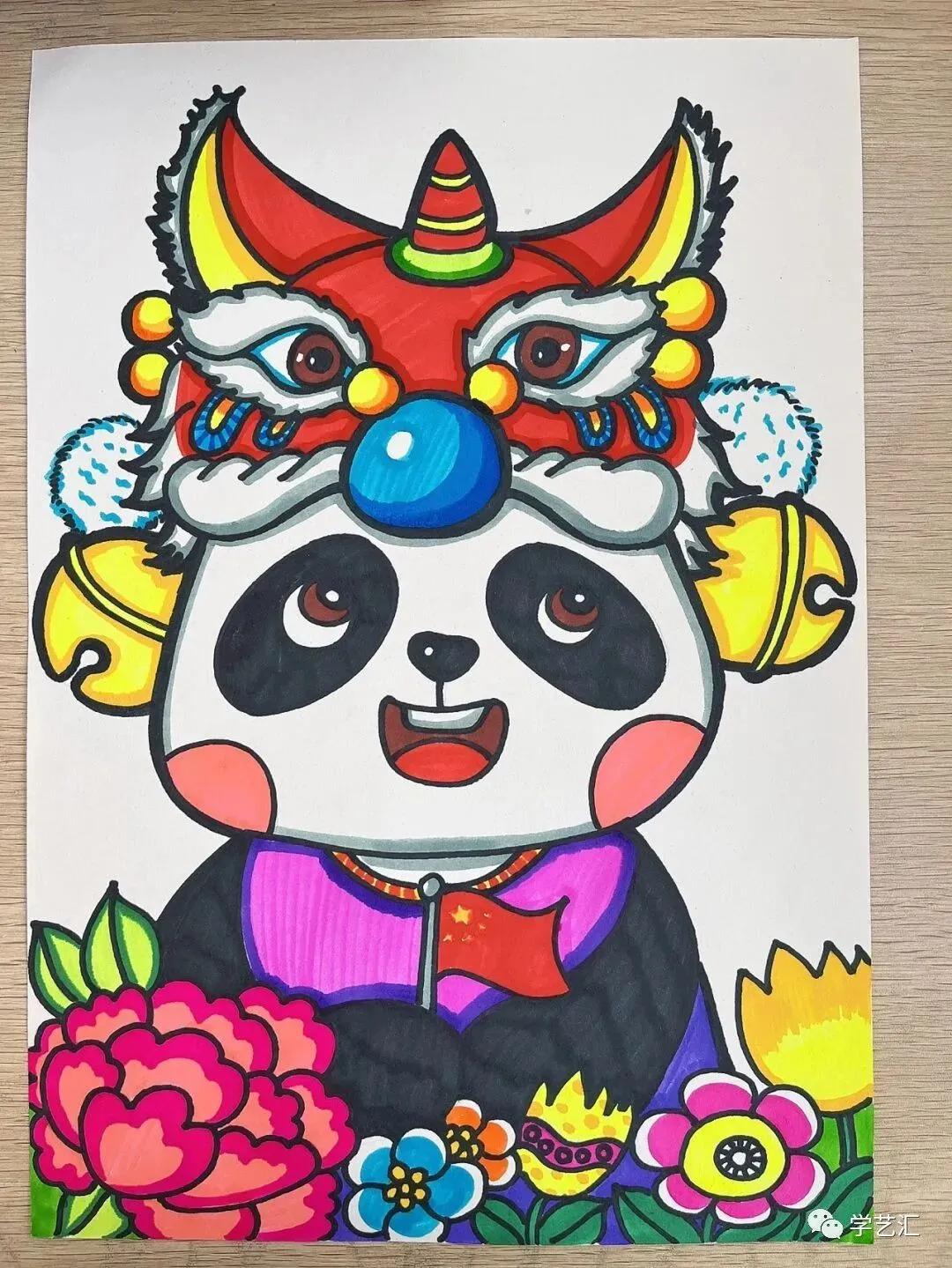 怎么画又漂亮又萌的儿童画,儿童画考级1-10级作品图片范画