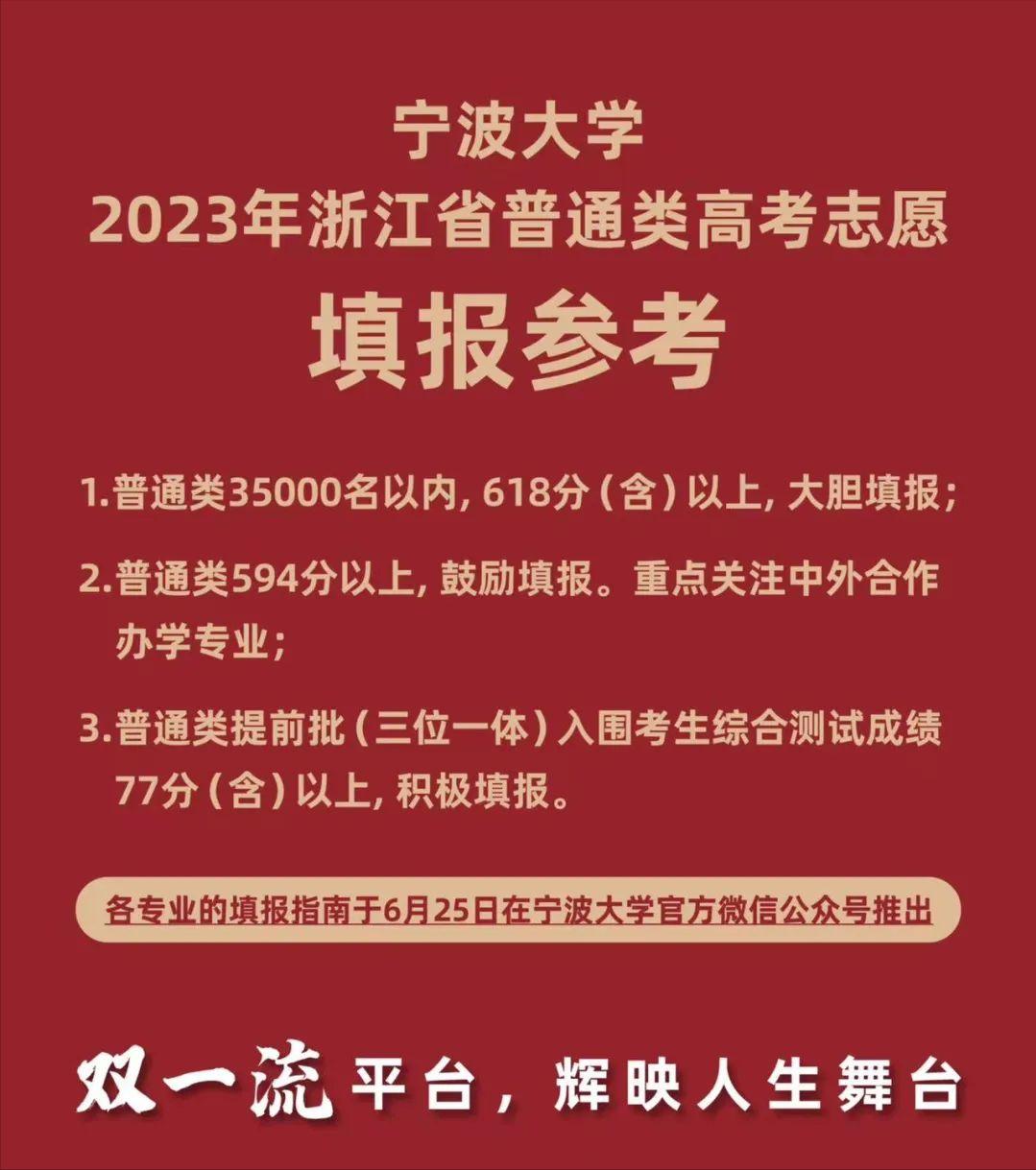 2023浙江高考高校分数预测,浙江2023高考各高校预估录取分