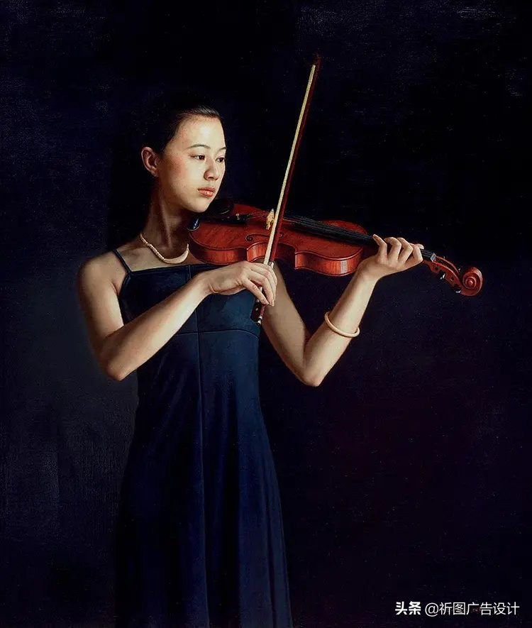 艺术家顾致农教授油画作品——古典美女人体油画欣赏