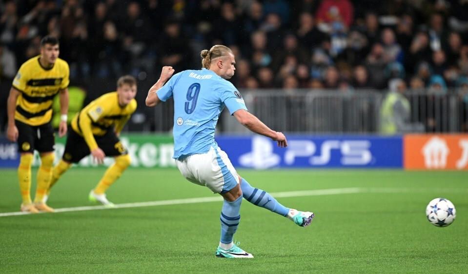 欧冠决赛哈兰德狂轰120球,哈兰德踢皇马4场360分钟0进球