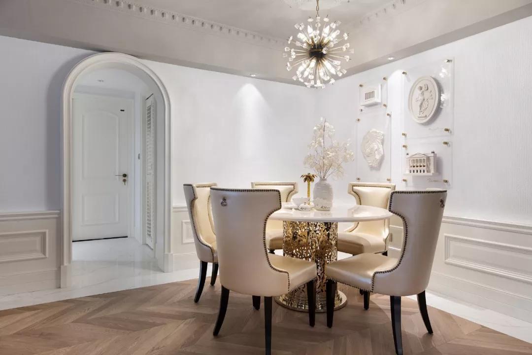 美式餐厅设计效果图小户型,美式简约风格餐厅设计效果图