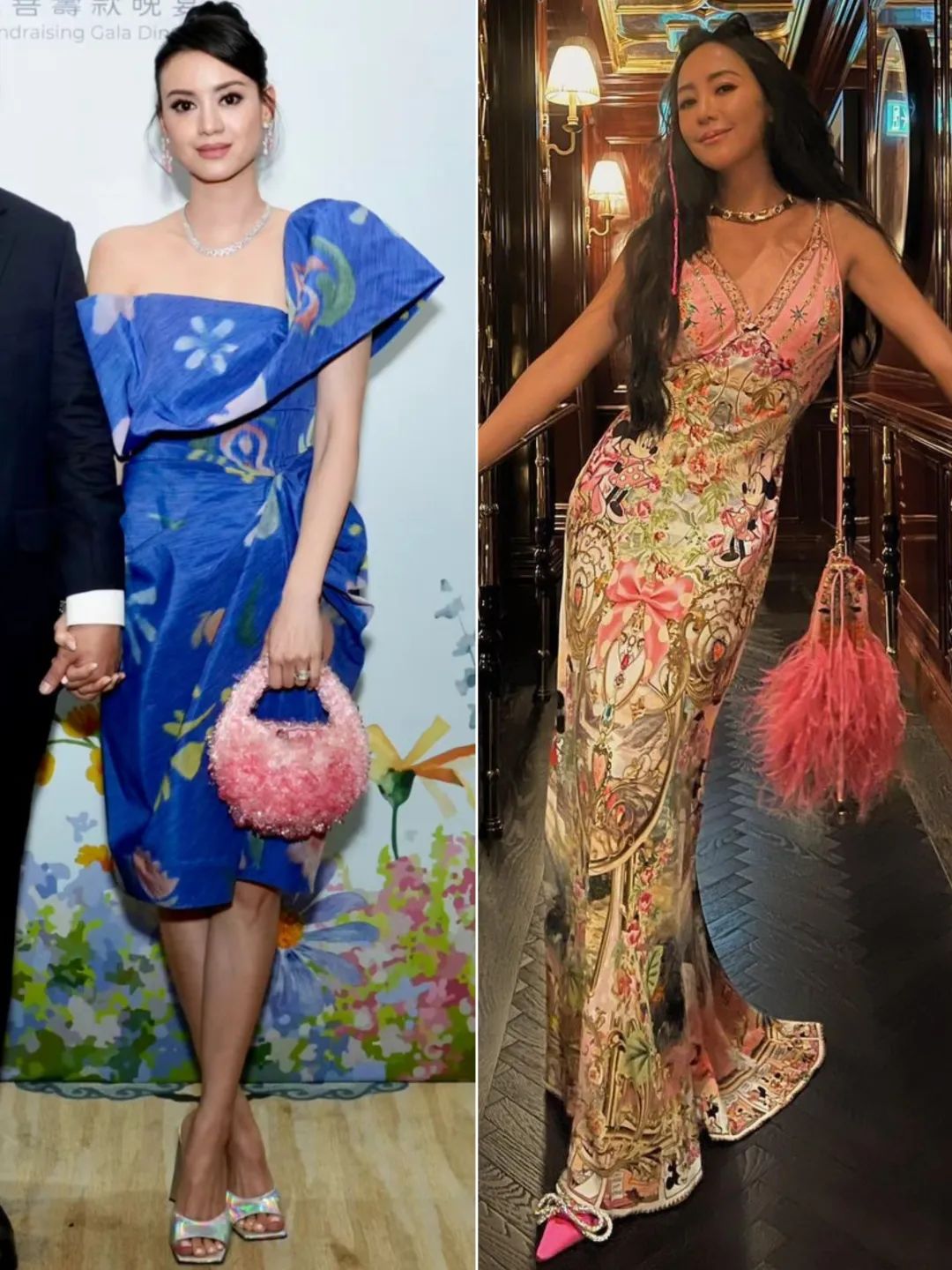 郭晶晶巩俐与明星合影,郭晶晶张曼玉合影