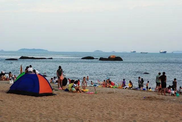 厦门环岛木栈道有海滩吗,厦门环岛路木栈道