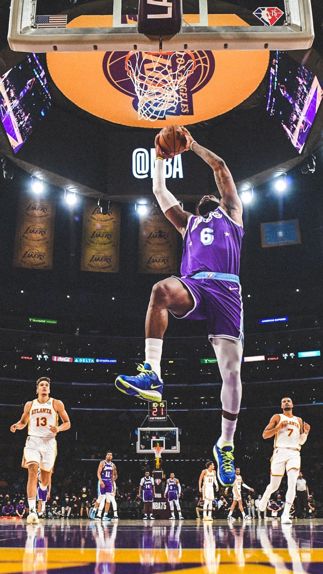 詹姆斯生涯总得分破纪录时刻,詹姆斯历史总得分王时刻慢动作