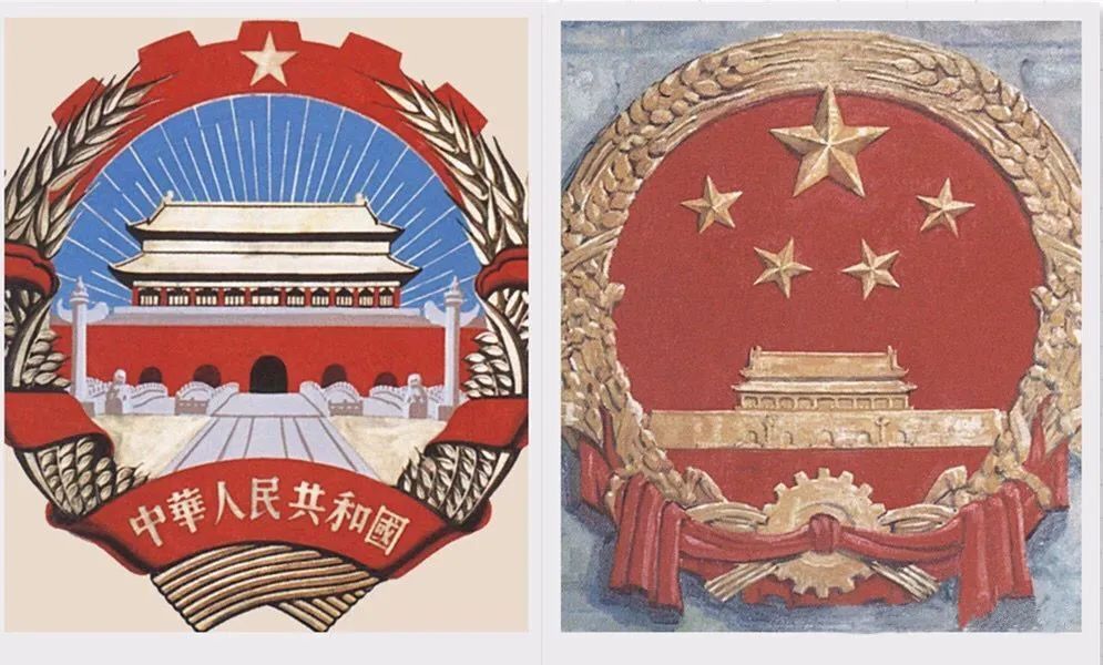 我们国家的国歌是谁编写的,国徽国旗的设计者