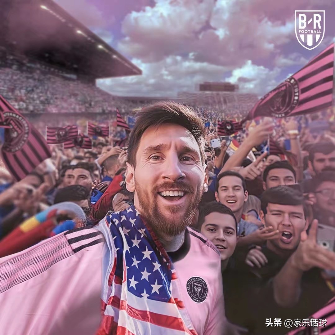 梅西第1次在迈阿密国际登场,梅西开启新篇章