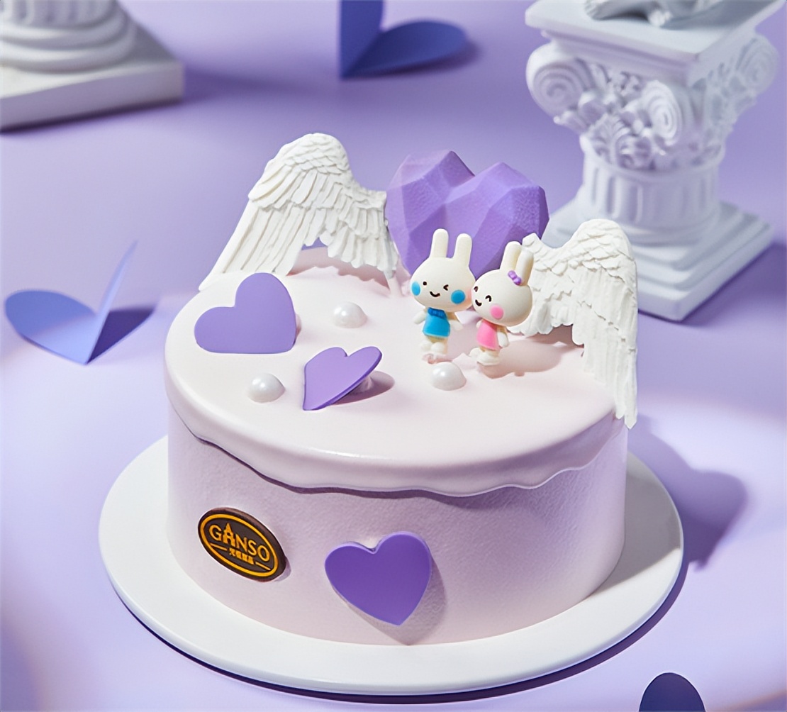 元祖粉色蛋糕,元祖浓情蜜意慕斯蛋糕