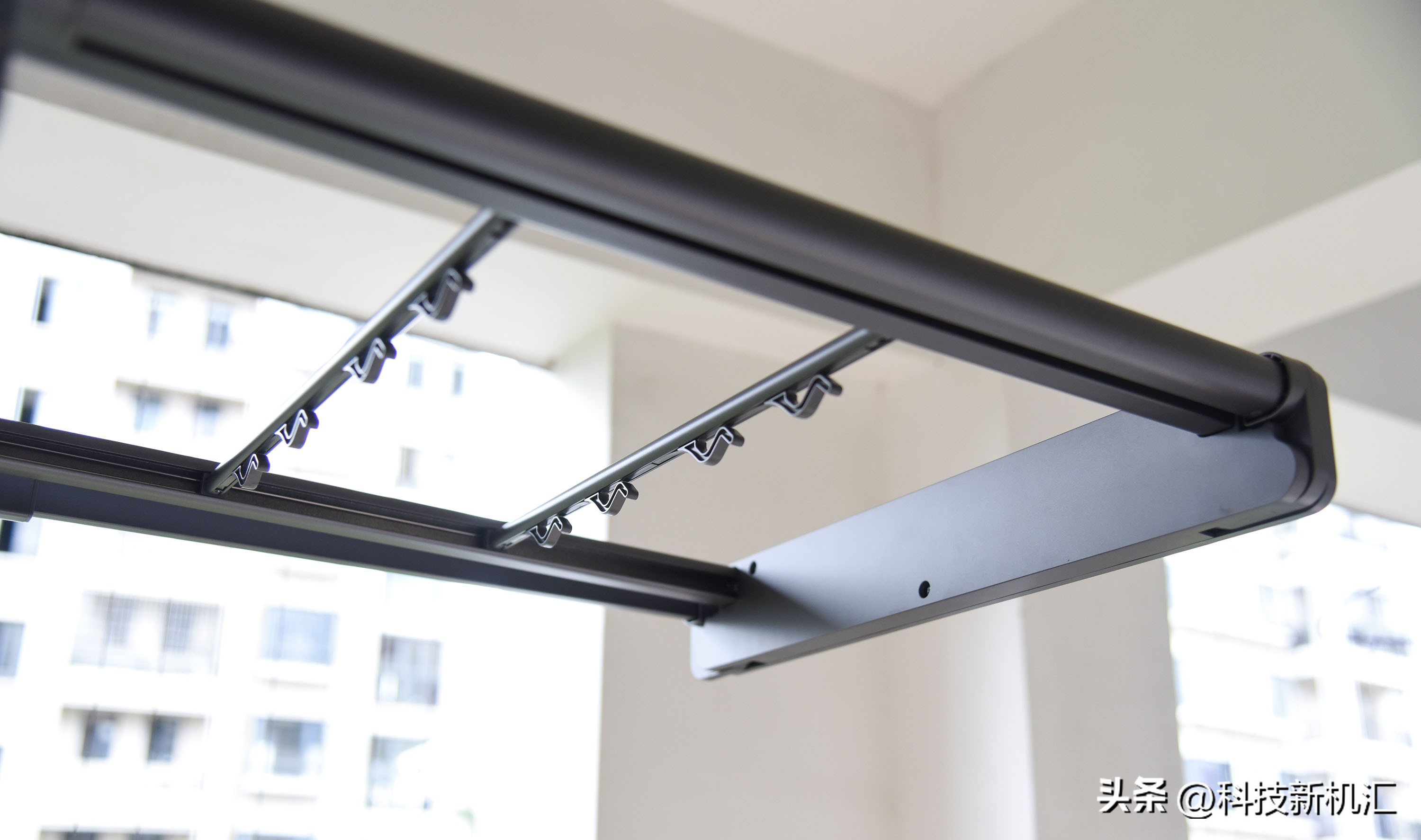 智能阳台电动晾衣机,智能升降晾衣架家用阳台