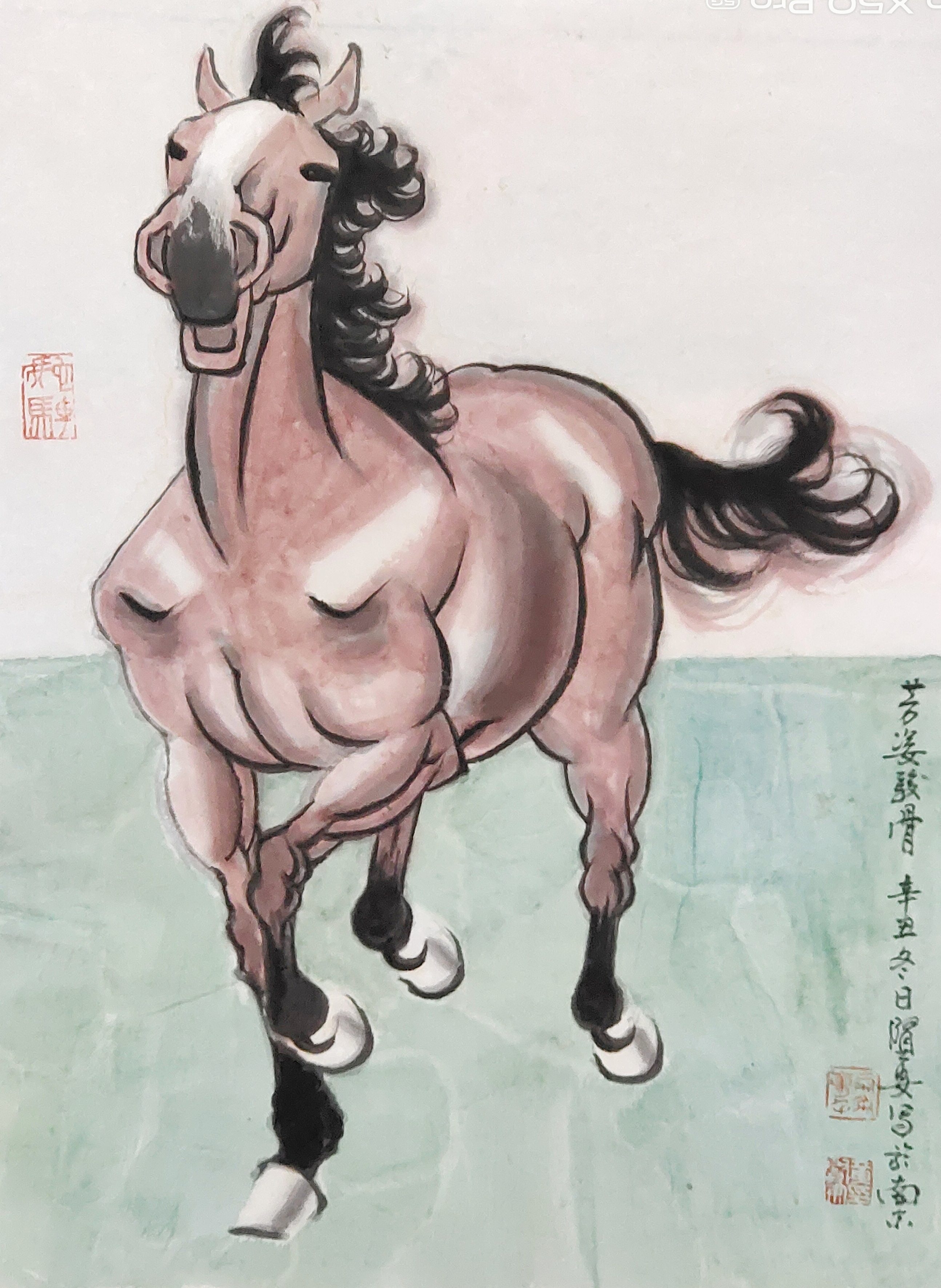 迎冬奥庆新春书画,迎元宵庆冬奥绘画一等奖