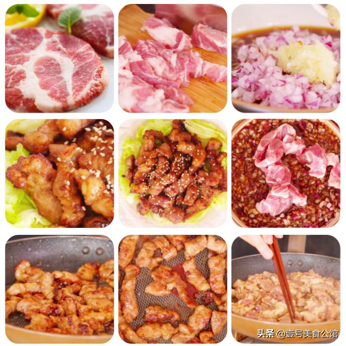 梅花肉最好吃的做法,梅花肉健康做法