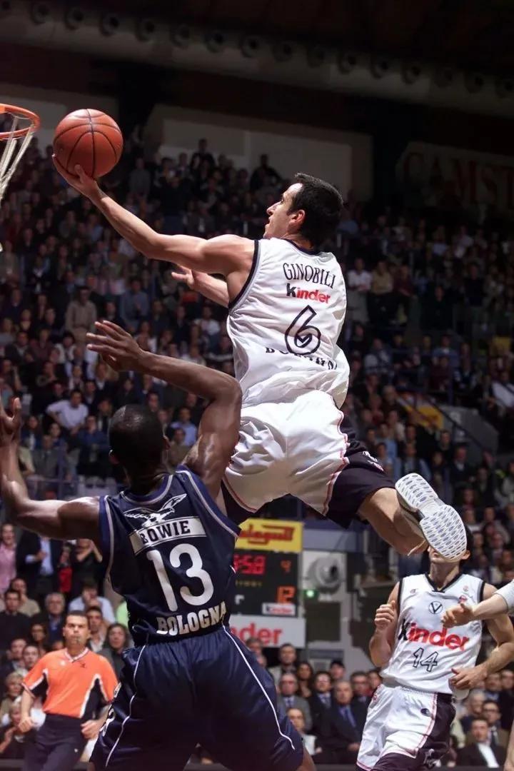 马刺50号球员,马刺吉诺比利职业生涯场均