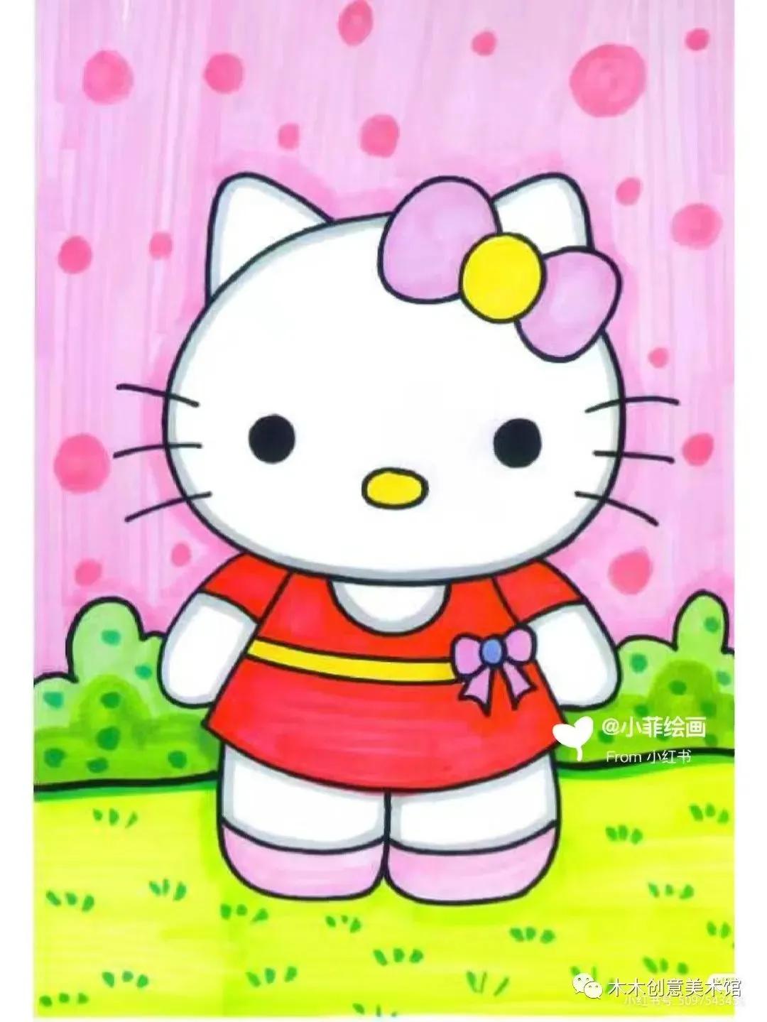 马克笔画儿童画简单好看,儿童马克笔画画简单又好看图片