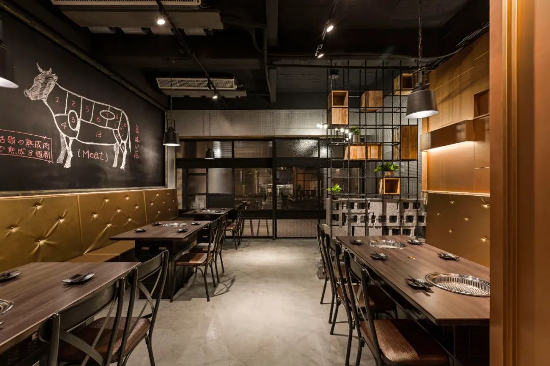 设计师王迪设计作品：烤肉店｜嗜烧肉