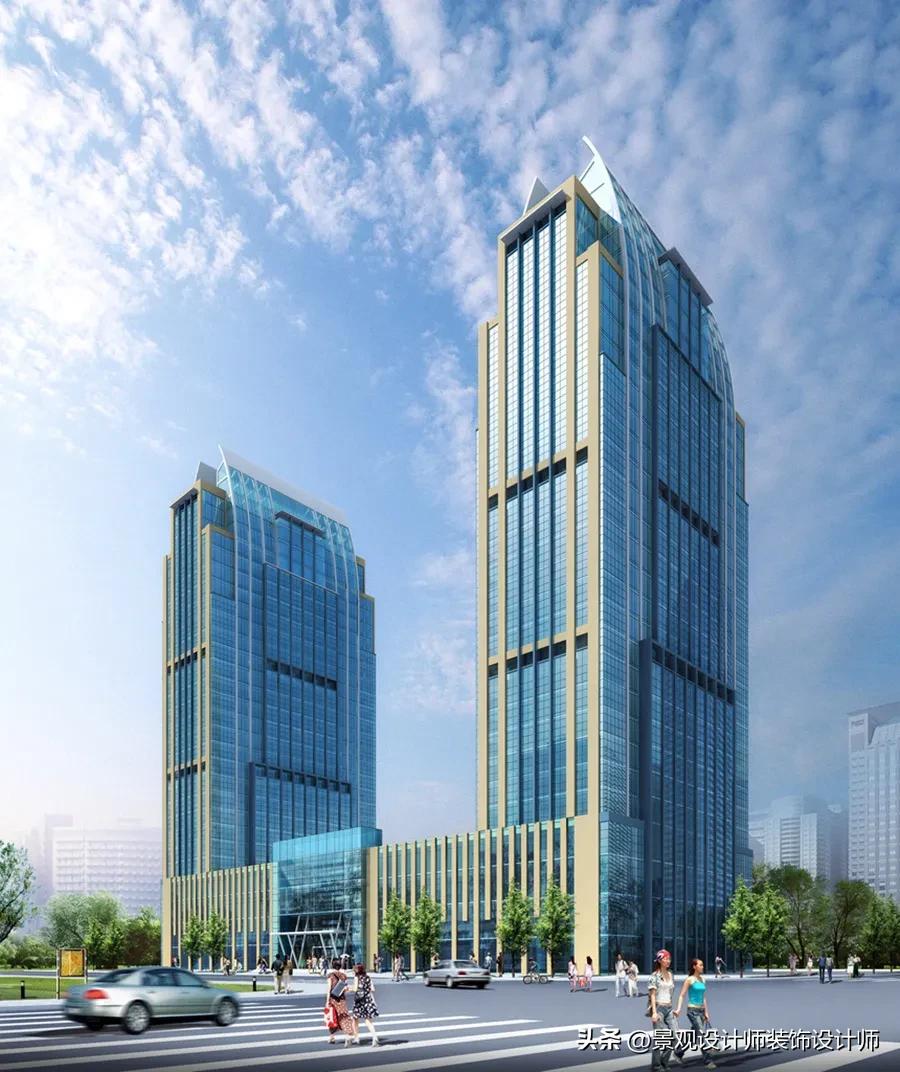 写字楼外观设计图大全,写字楼设计外观效果图