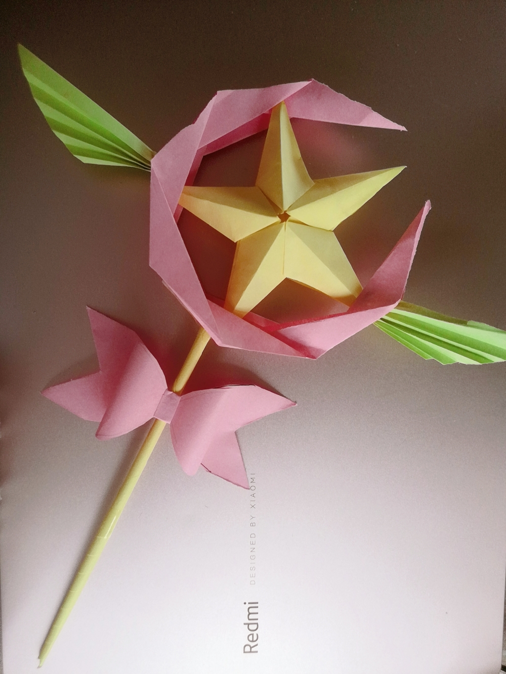 小樱魔法棒手工制作折纸,小樱魔法棒手工折纸