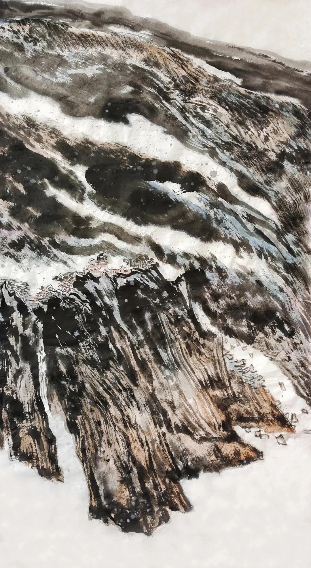 姬广军水墨画欣赏,中国著名艺术家姬广军