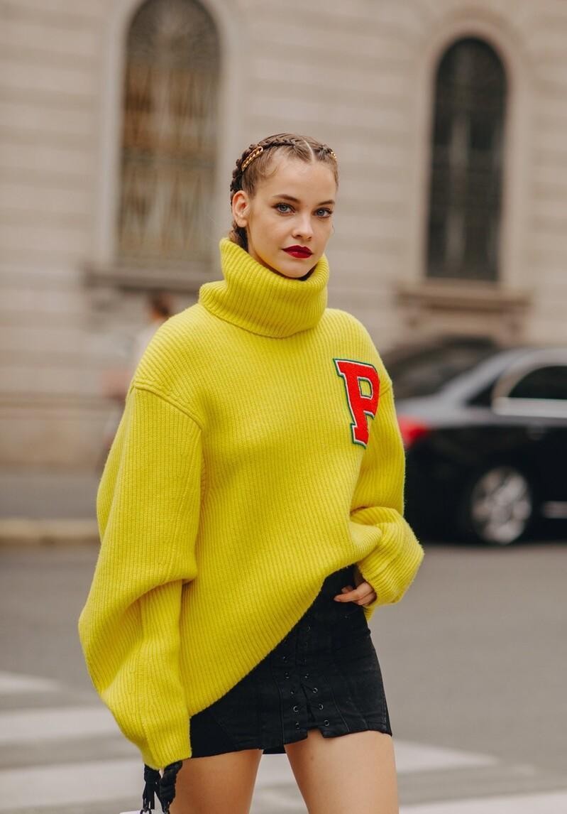 毛衣穿宽大了怎么解决,套头毛衣怎样穿显瘦