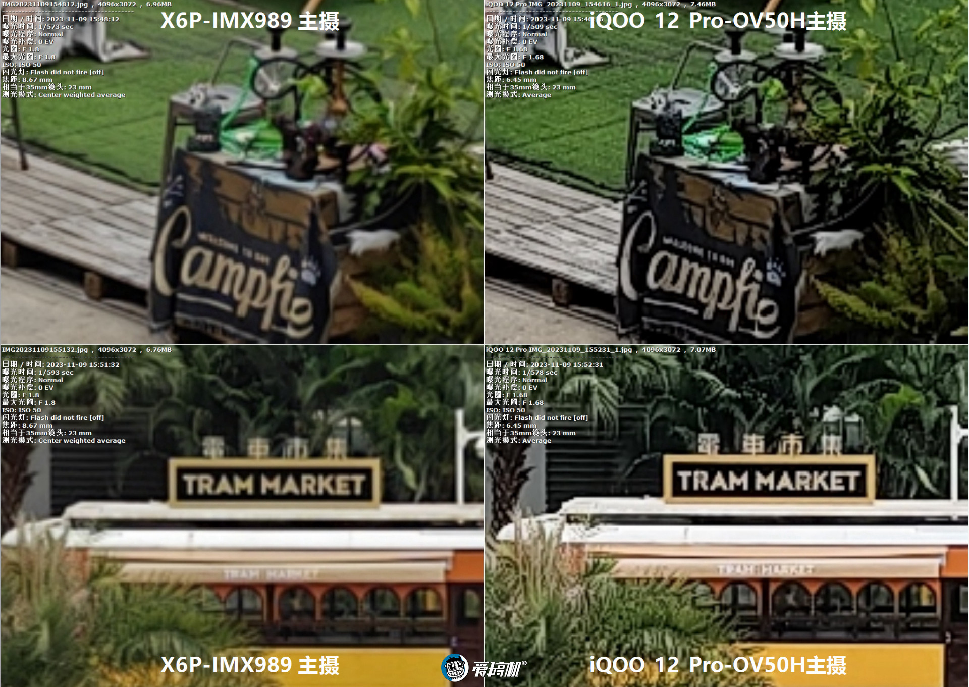 友商iqoo12pro,iqoo12长焦对比iqoo12pro