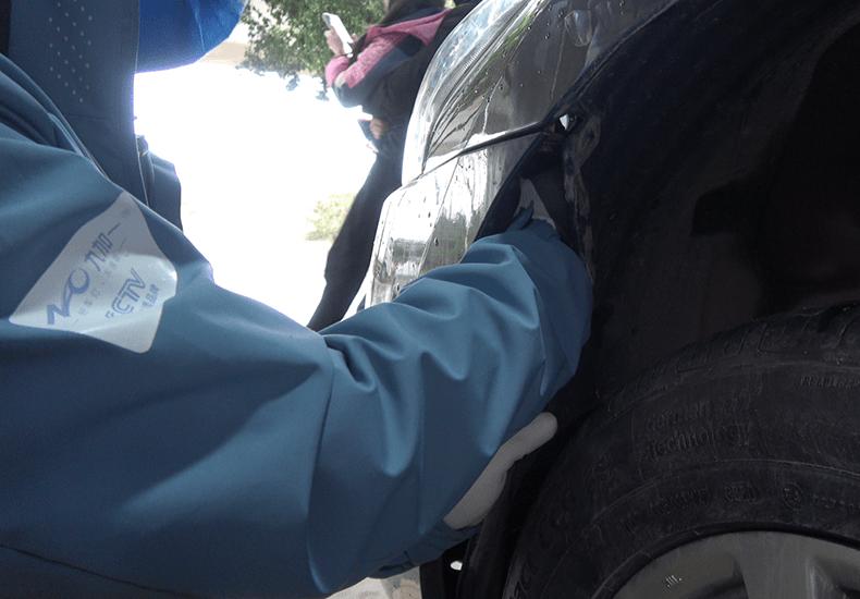 天籁改装几何光束大灯,2012款天籁更换led大灯