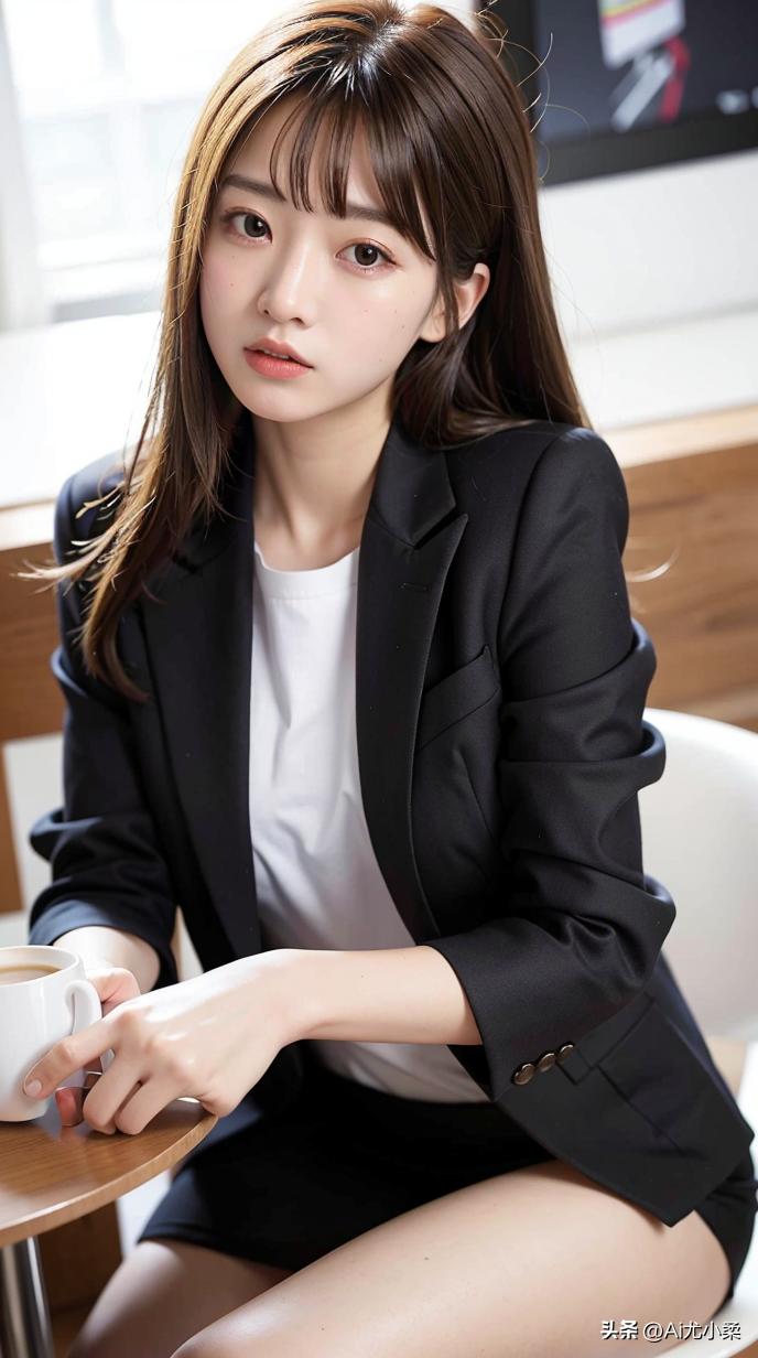 夏季壁纸高清美少女,职业装女性壁纸高清大图