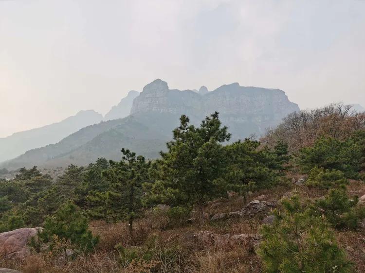 绝壁大梯白云寺,徒步白云寺