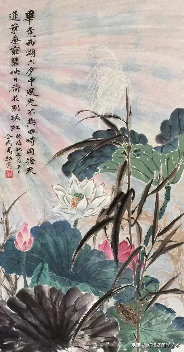 湘妃竹泪斑斓处，楚客诗情缱绻时