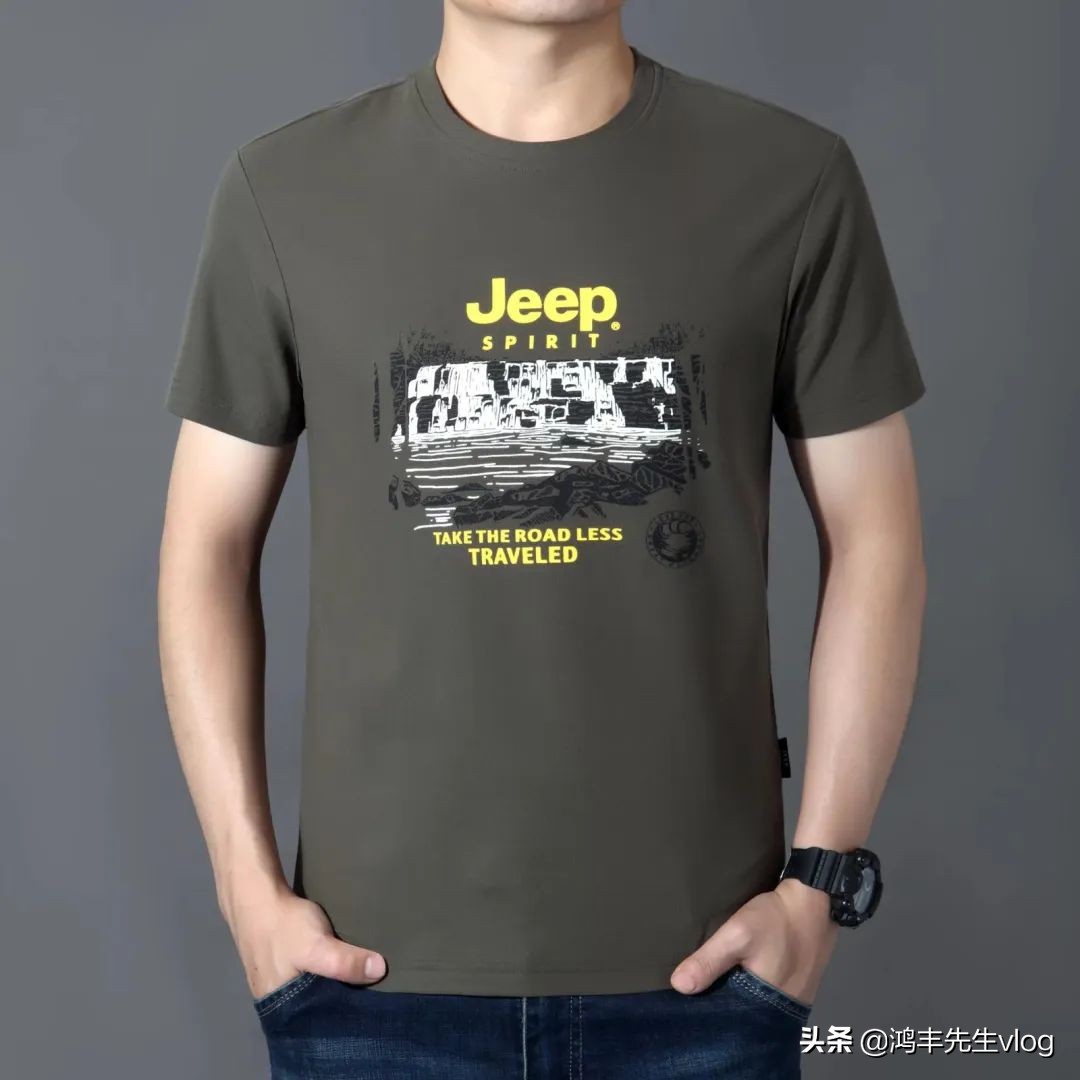 jeep短袖t恤男款polo清仓,jeep短袖t恤上衣