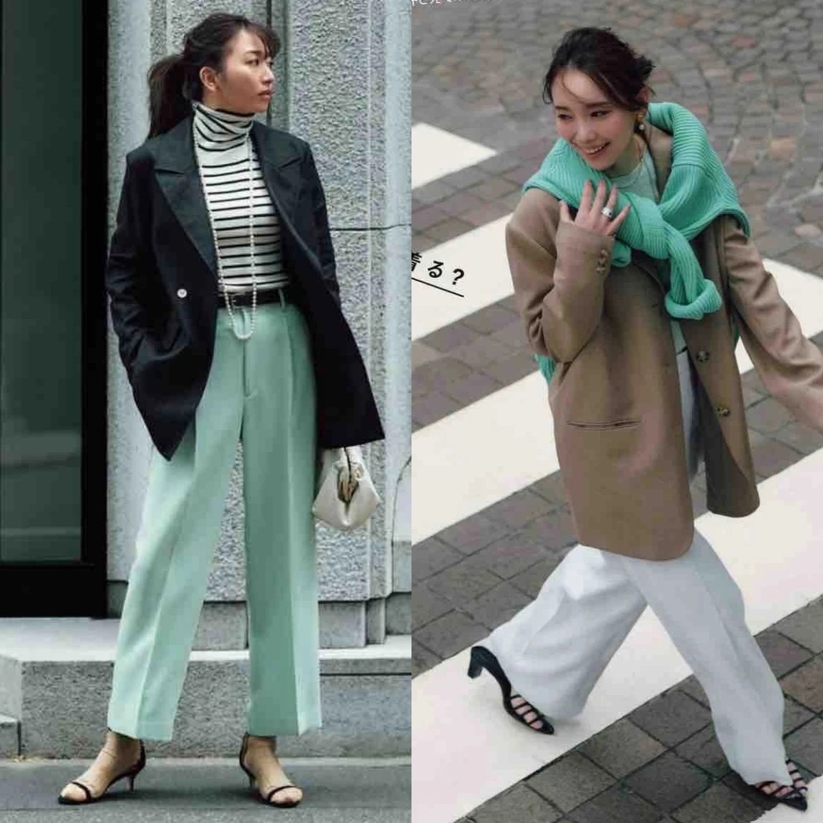 超级百搭显瘦的日系裤子,这4条裤子穿一辈子都不过时