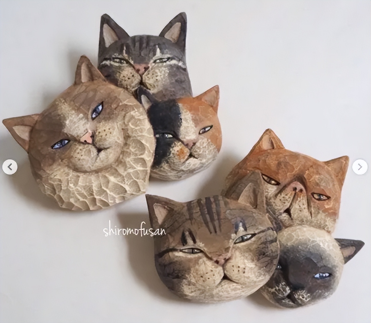 日本艺术家木雕猫,日本木雕艺术家猫